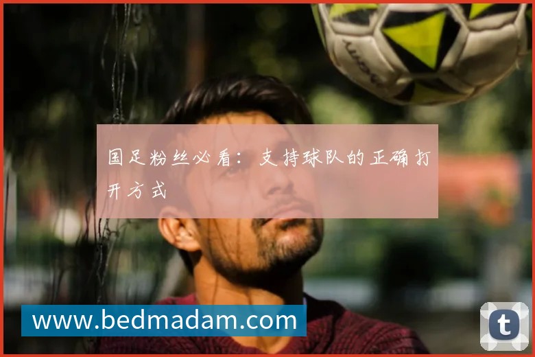 国足粉丝必看：支持球队的正确打开方式